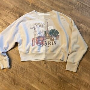 Abercrombie crop sweatshirt
